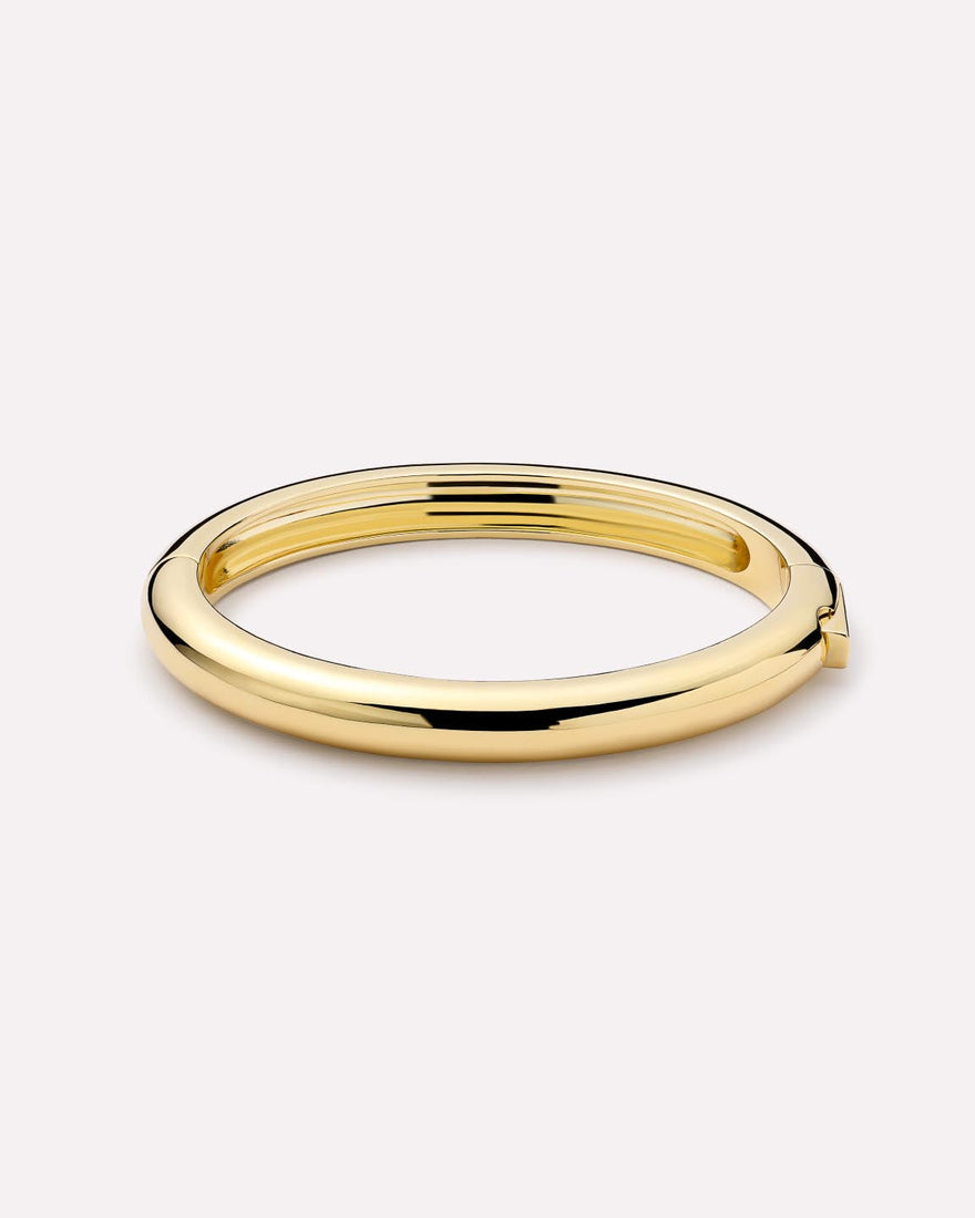 Polished Gold Bangle