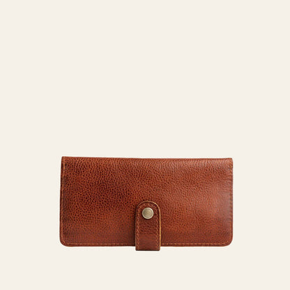 Slim Leather Wallet – Vintage Brown