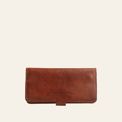 Slim Leather Wallet – Vintage Brown